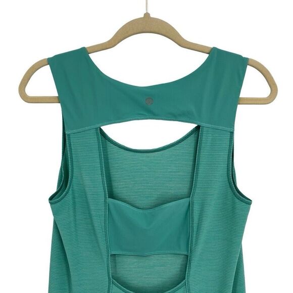 Lululemon Run Righteous Tank Top Bali Breeze Green Style# W1F15S - Picture 6 of 8
